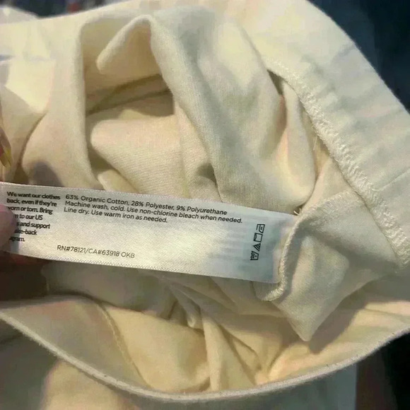 Eileen Fisher Washable Stretch Crepe Pants Cropped Beige/Tan Size 3X - Picture 5 of 5